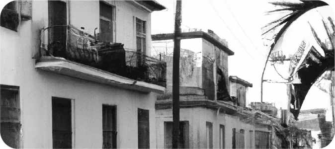 Fotografía histórica de Managua