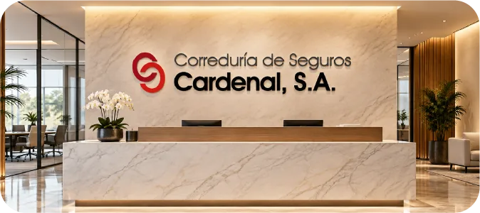 Recepción de Correduría de Seguros Cardenal S.A.